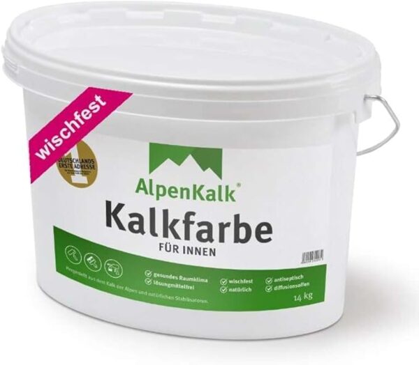 Kalkfarbe AlpenKalk INNEN 14 kg / ca. 65 m²