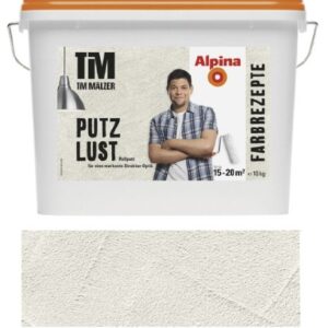 Fein herausgeputzt mit Rollputz von Alpina