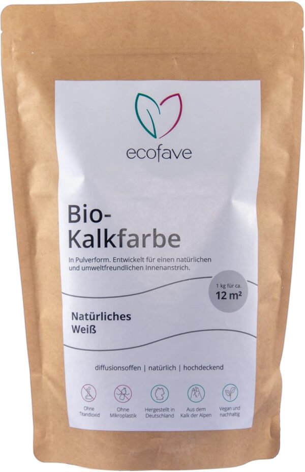 Bio-Kalkfarbe Ecofave 2 kg