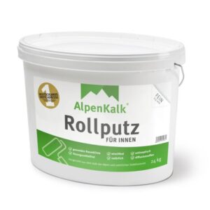 Rollputz AlpenKalk Innen 24kg / ca. 65m²