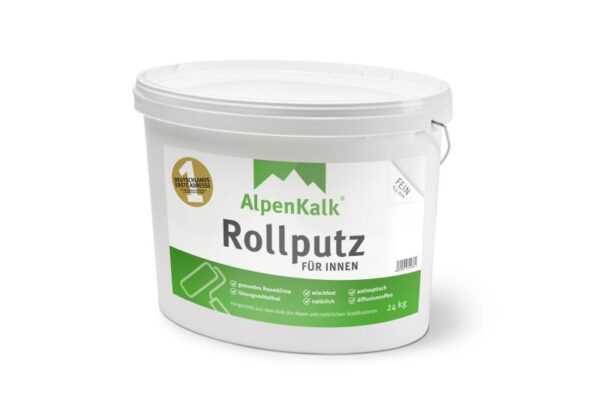 Rollputz AlpenKalk Innen 24kg / ca. 65m²
