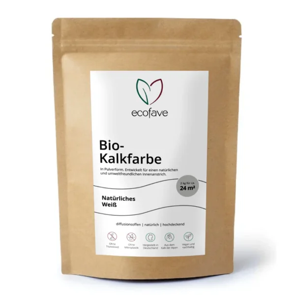 Bio-Kalkfarbe Ecofave 2 kg